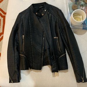 GLAMOROUS - Black Leather Jacket